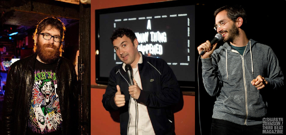 Mike Lawrence, Mark Normand, and Myq Kaplan